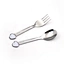 epoxy polar bear head spoon fork